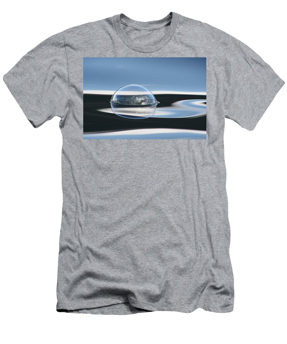 Blue T-Shirt featuring the photograph New Planet by Cathie Douglas