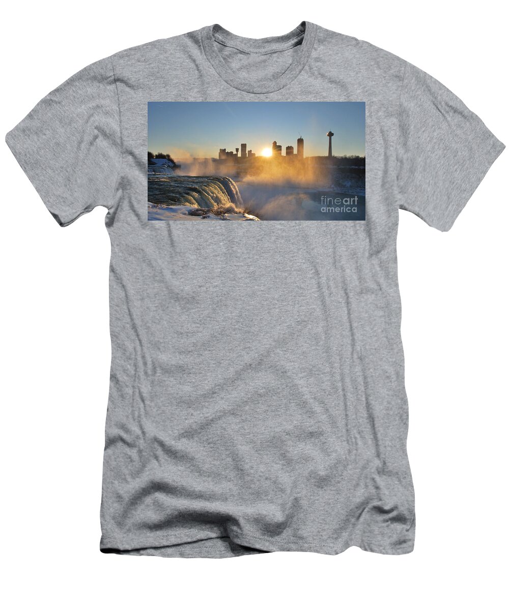 Niagara T-Shirt featuring the photograph Niagara Falls Toronto by Dejan Jovanovic