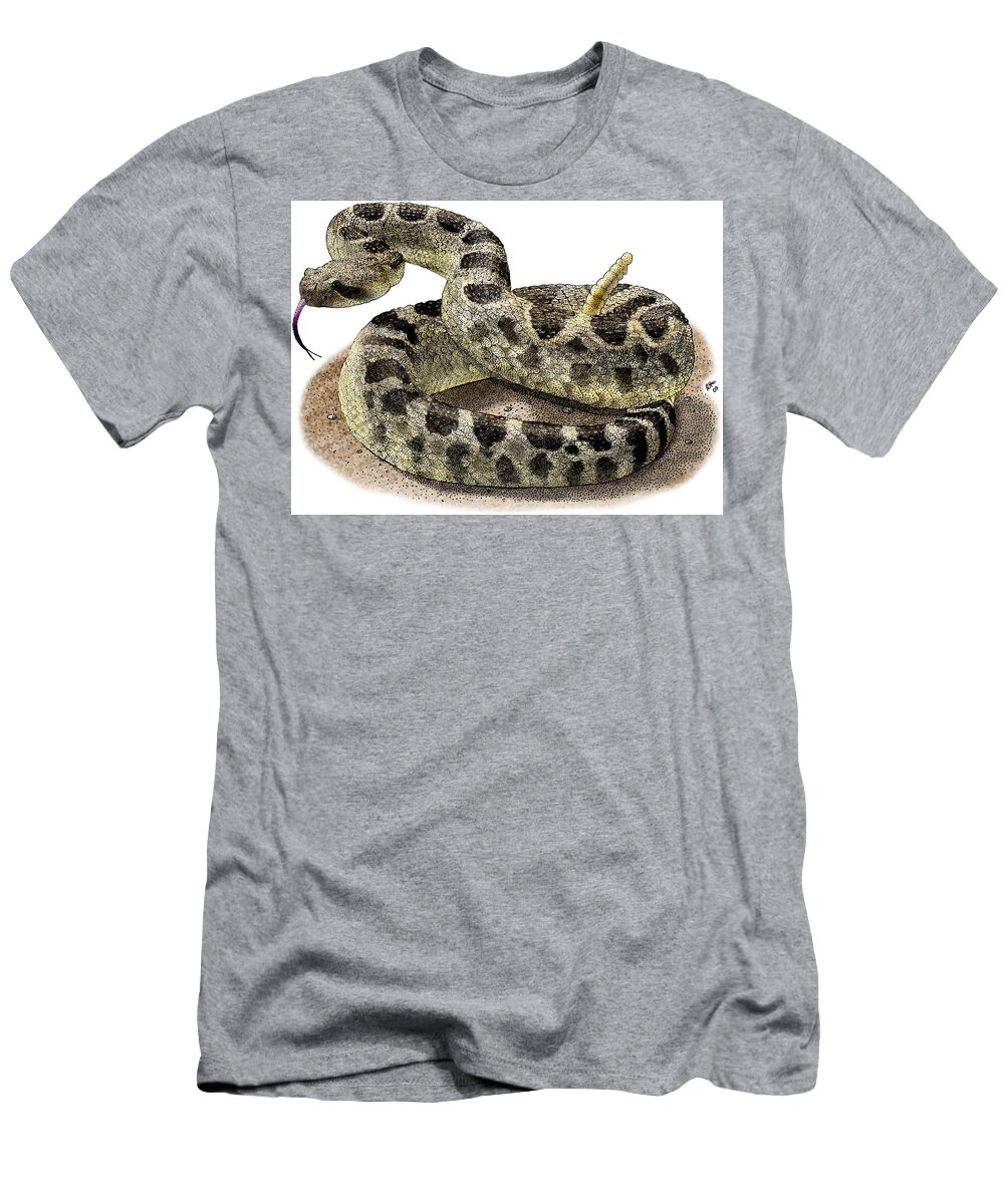Animal T-Shirt featuring the photograph Northern Pacific Rattlesnake by Roger Hall