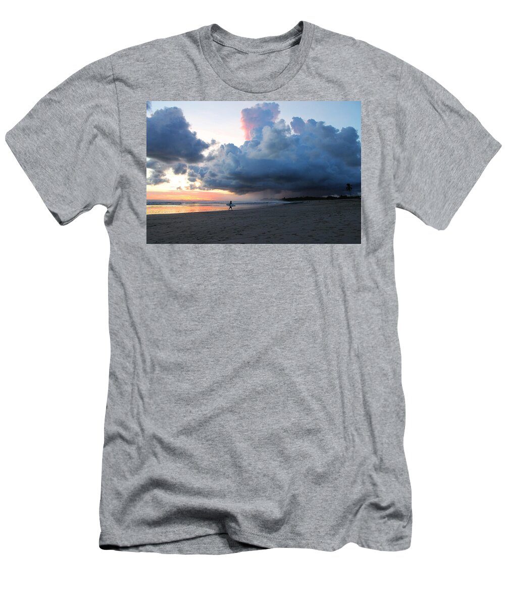 Beach T-Shirt featuring the photograph Nosara Clouds by Nathan Miller