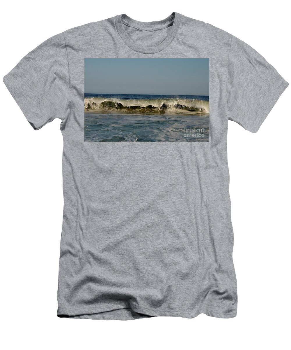 Ocean Art T-Shirt featuring the photograph Ocean Harmony by Neal Eslinger