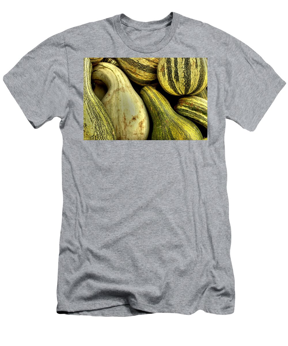 Gourds T-Shirt featuring the photograph October Gourds by Michael Eingle