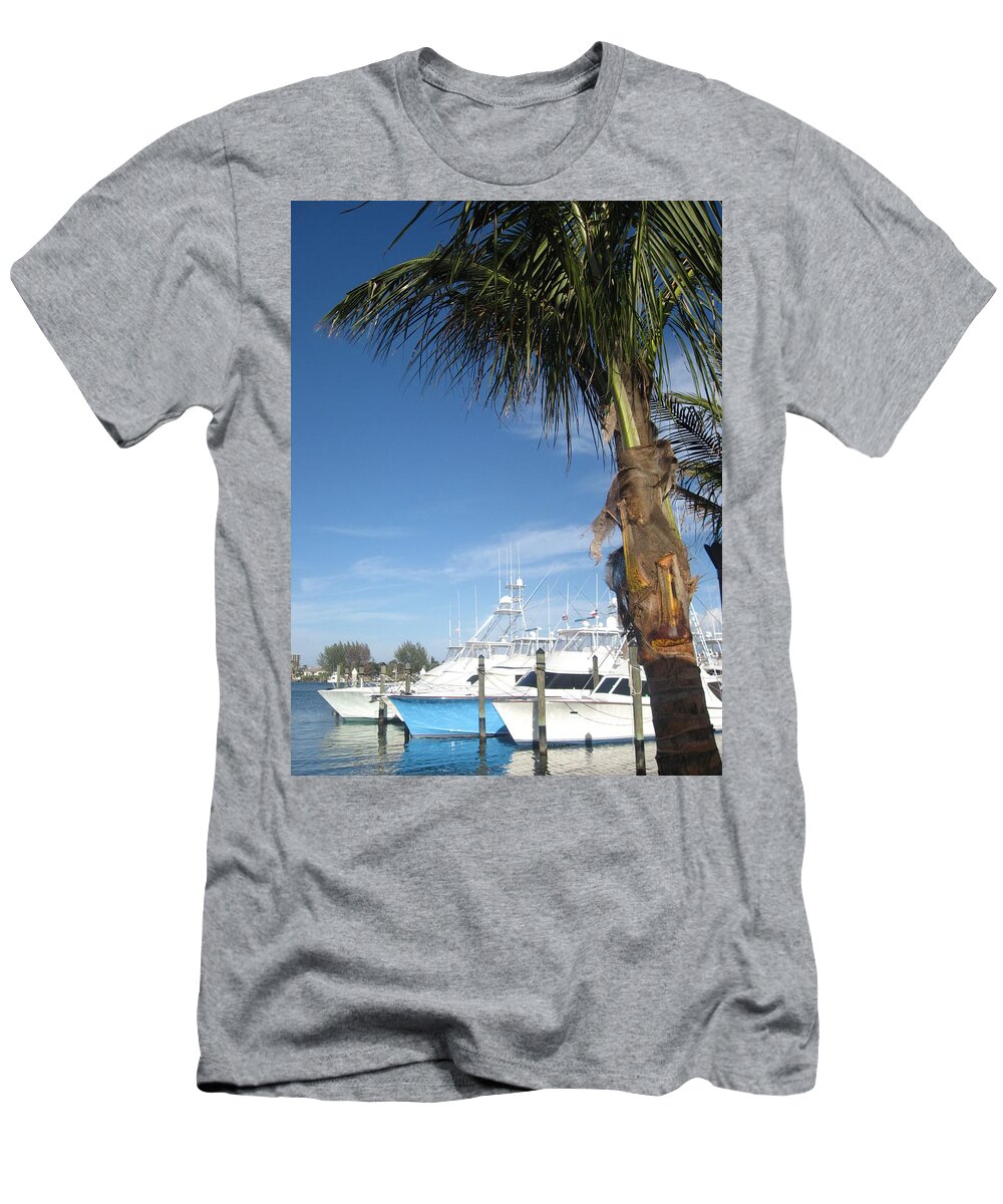 Jupiter T-Shirt featuring the photograph Peace on the water by Catie Canetti