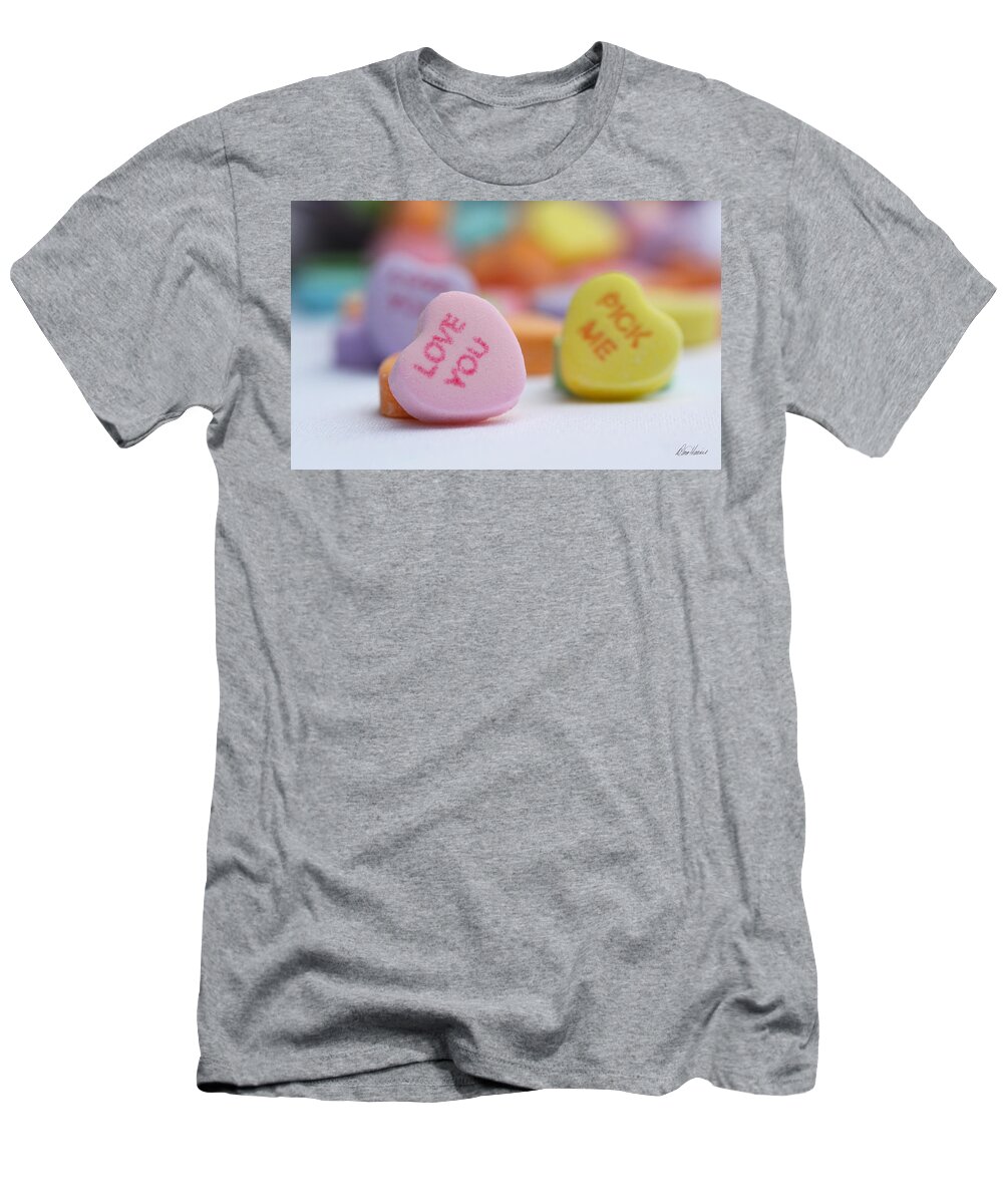 Valentines Day T-Shirt featuring the photograph Pick Me by Diana Haronis
