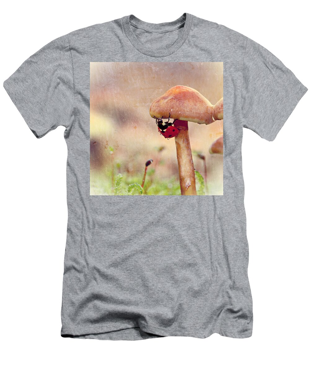 Ladybug T-Shirt featuring the photograph Pictures for kids by Heike Hultsch