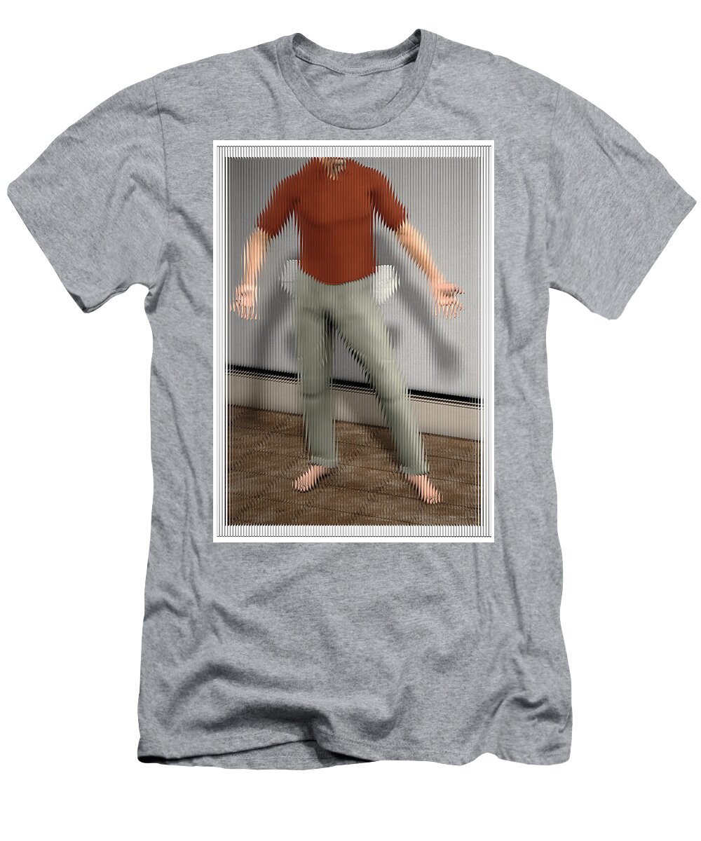 Lenticular T-Shirt featuring the photograph Portrait of the Artist Through His Lenses by Peter J Sucy