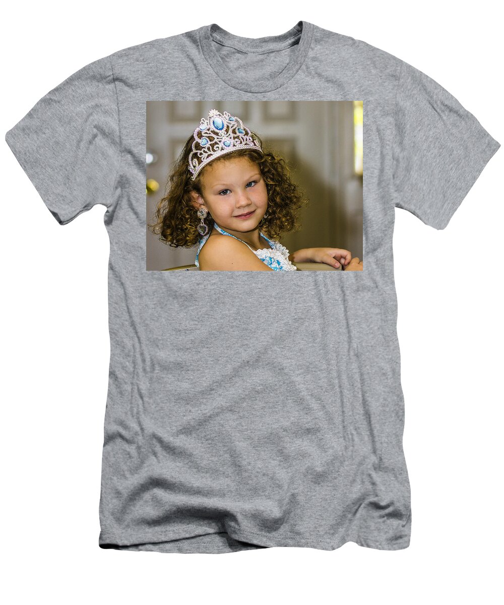 Kids T-Shirt featuring the digital art Princess by Stephen Brown