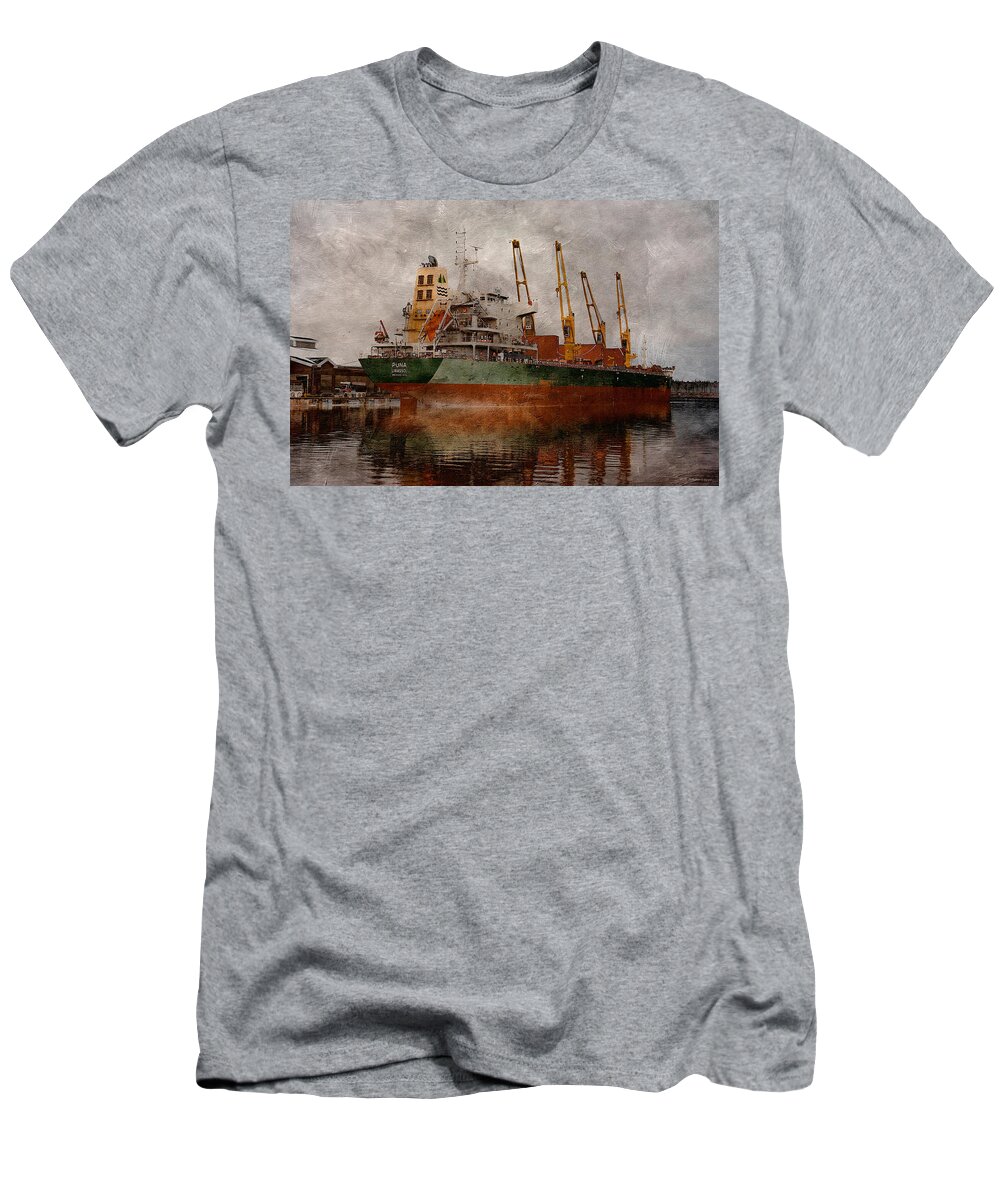 Ship T-Shirt featuring the photograph Puna 4 by WB Johnston