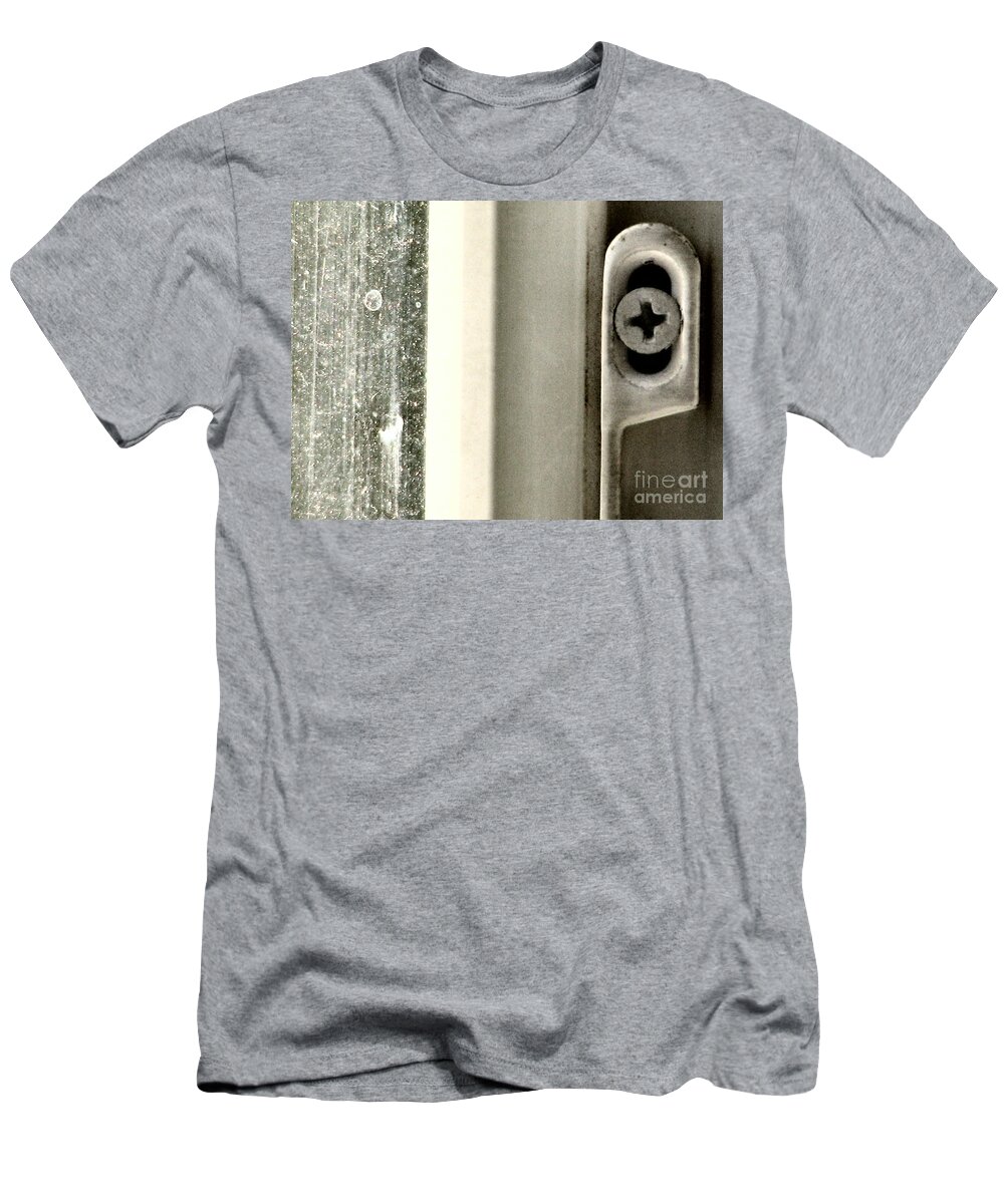 Abstract T-Shirt featuring the photograph Rainy Day by Rory Siegel
