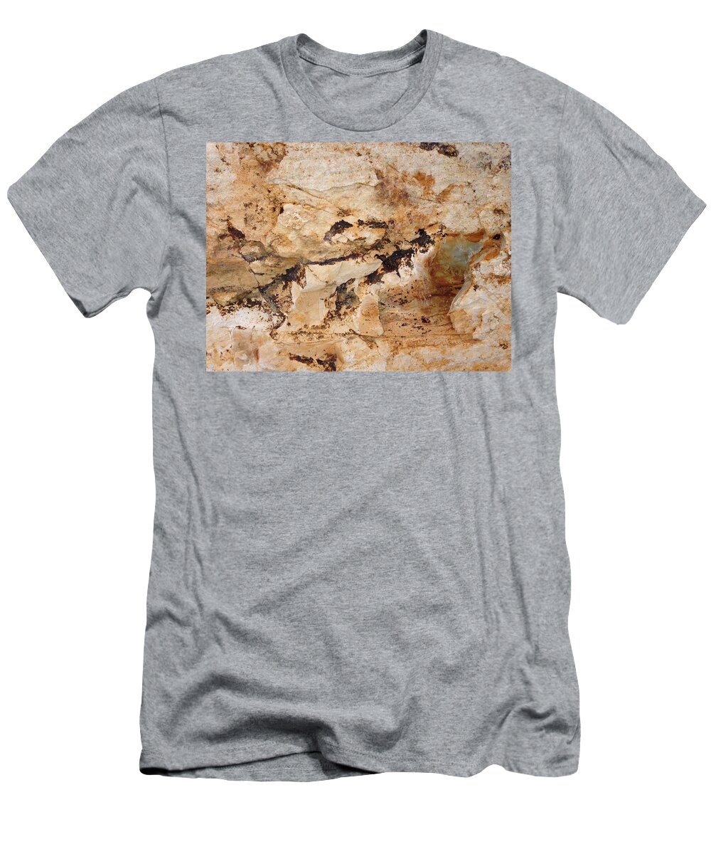 Rock T-Shirt featuring the photograph Rockscape 3 by Linda Bailey