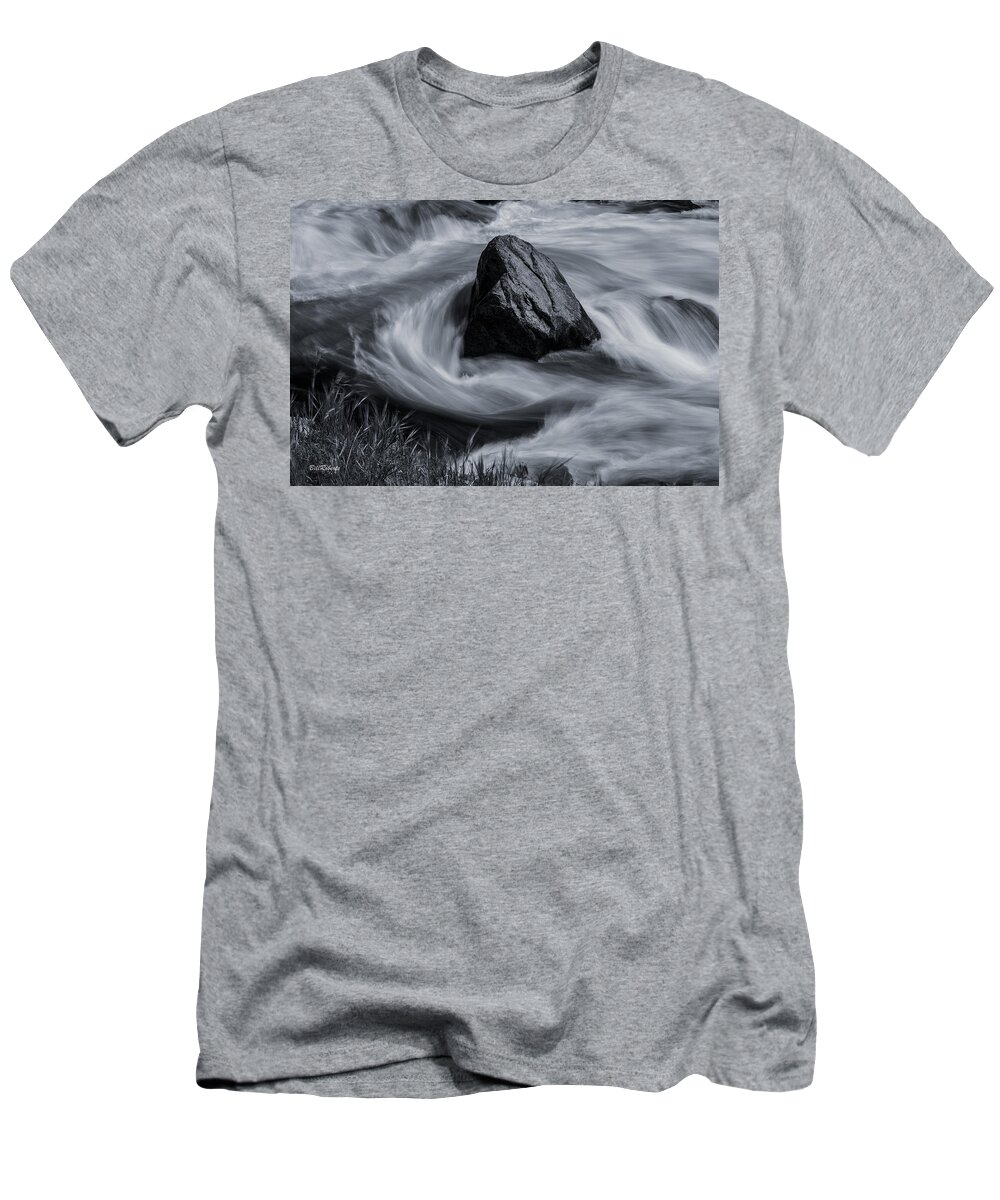 Merced River T-Shirt featuring the photograph Merced River by Bill Roberts