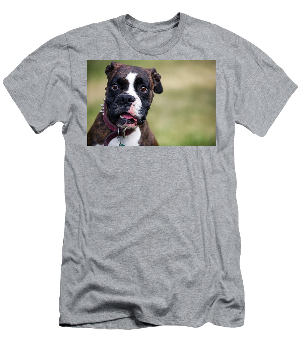 Boxer T-Shirt featuring the photograph Say What by Sennie Pierson