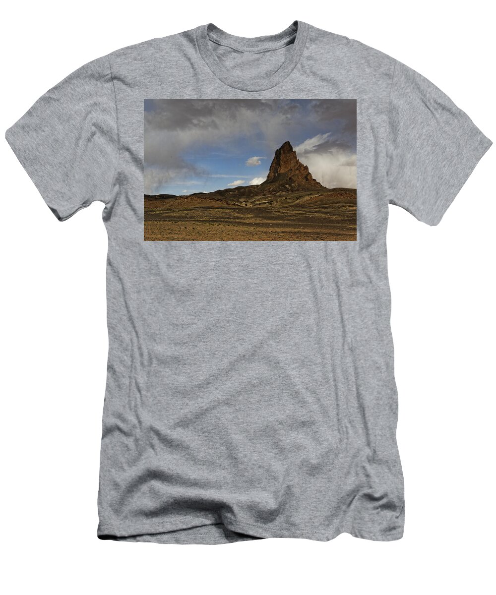 Shiprock T-Shirt featuring the photograph Shiprock 2 by Jonathan Davison