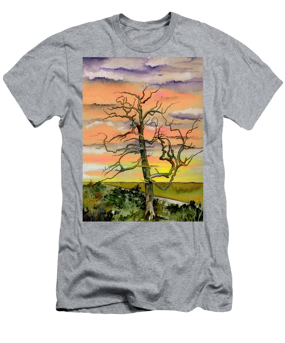 Landscape T-Shirt featuring the painting Sonata by Brenda Owen