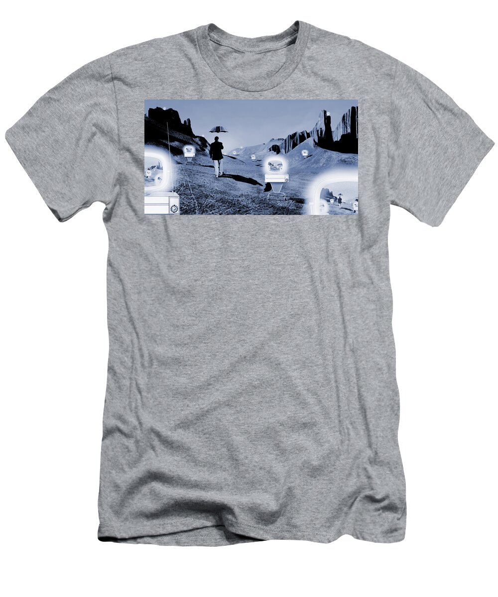 Surrealism T-Shirt featuring the photograph SOS by Mike McGlothlen