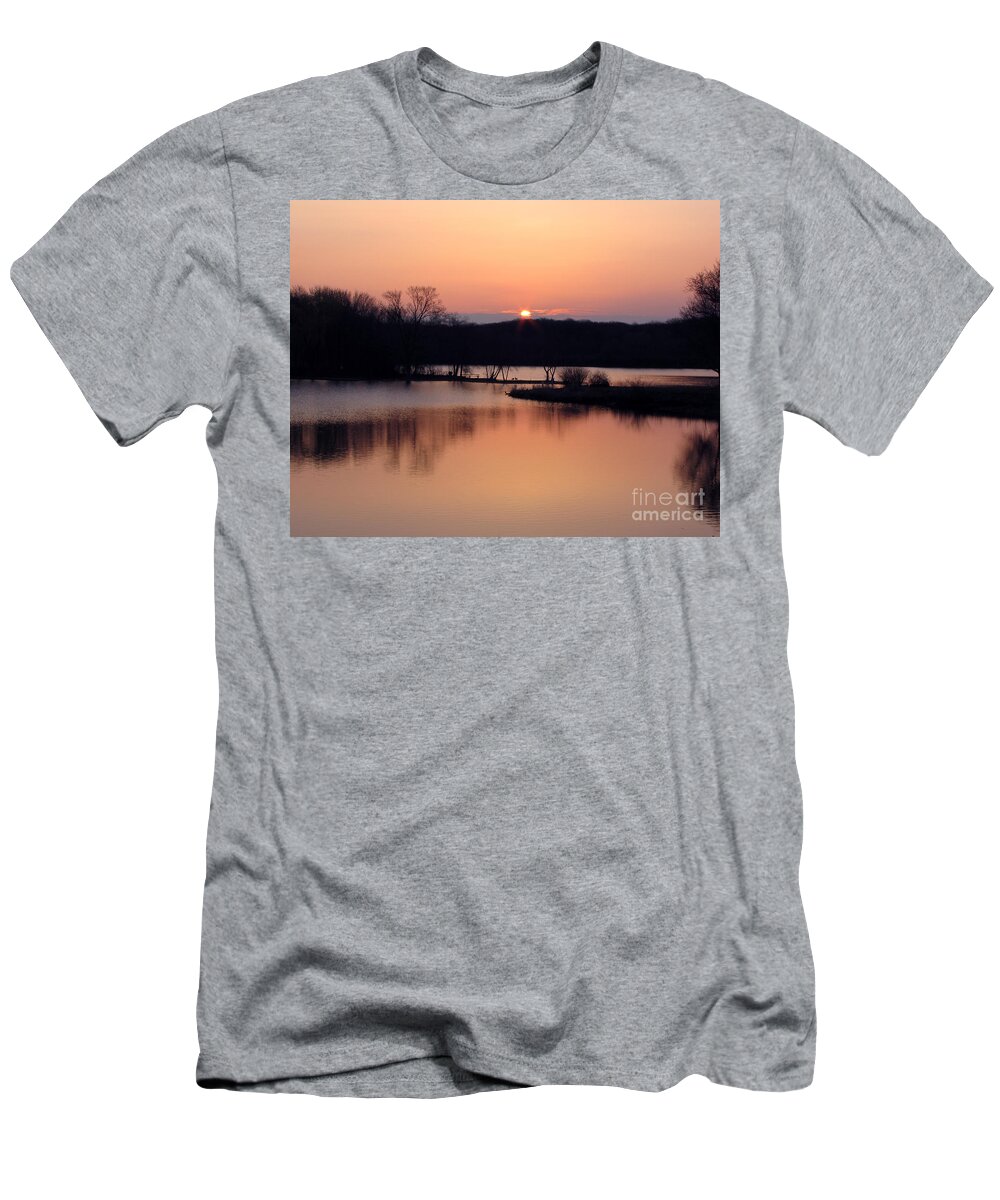 Cedric Hampton T-Shirt featuring the photograph Springtime In Monee by Cedric Hampton