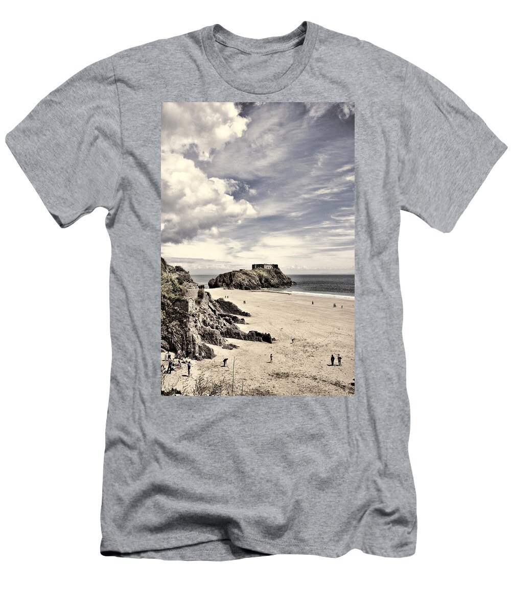 St Catherines Island T-Shirt featuring the photograph St Catherines Island 2 by Steve Purnell