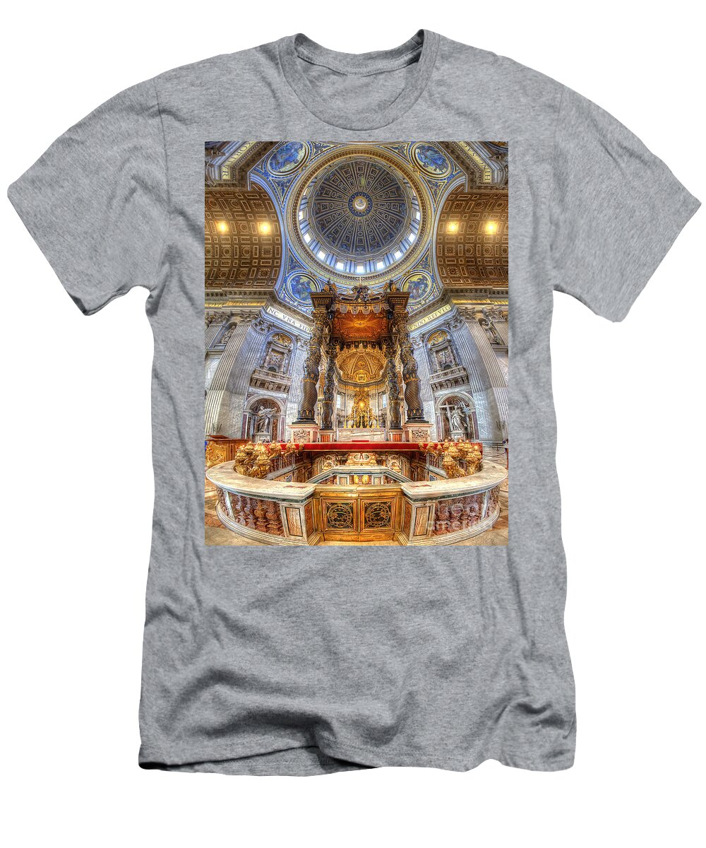 Yhun Suarez T-Shirt featuring the photograph St Peter's Basilica by Yhun Suarez