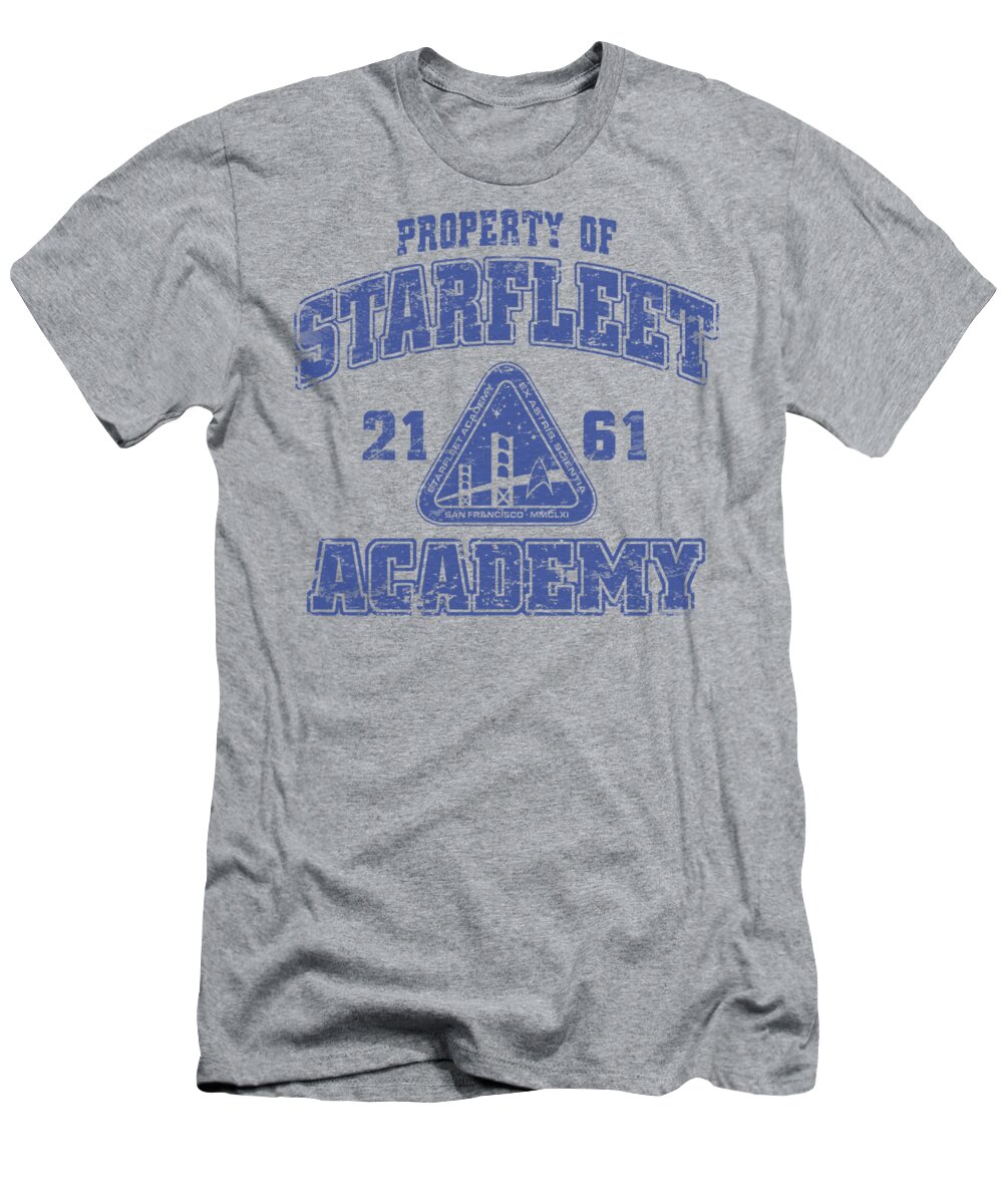 Star Trek T-Shirt featuring the digital art Star Trek - Old School by Brand A