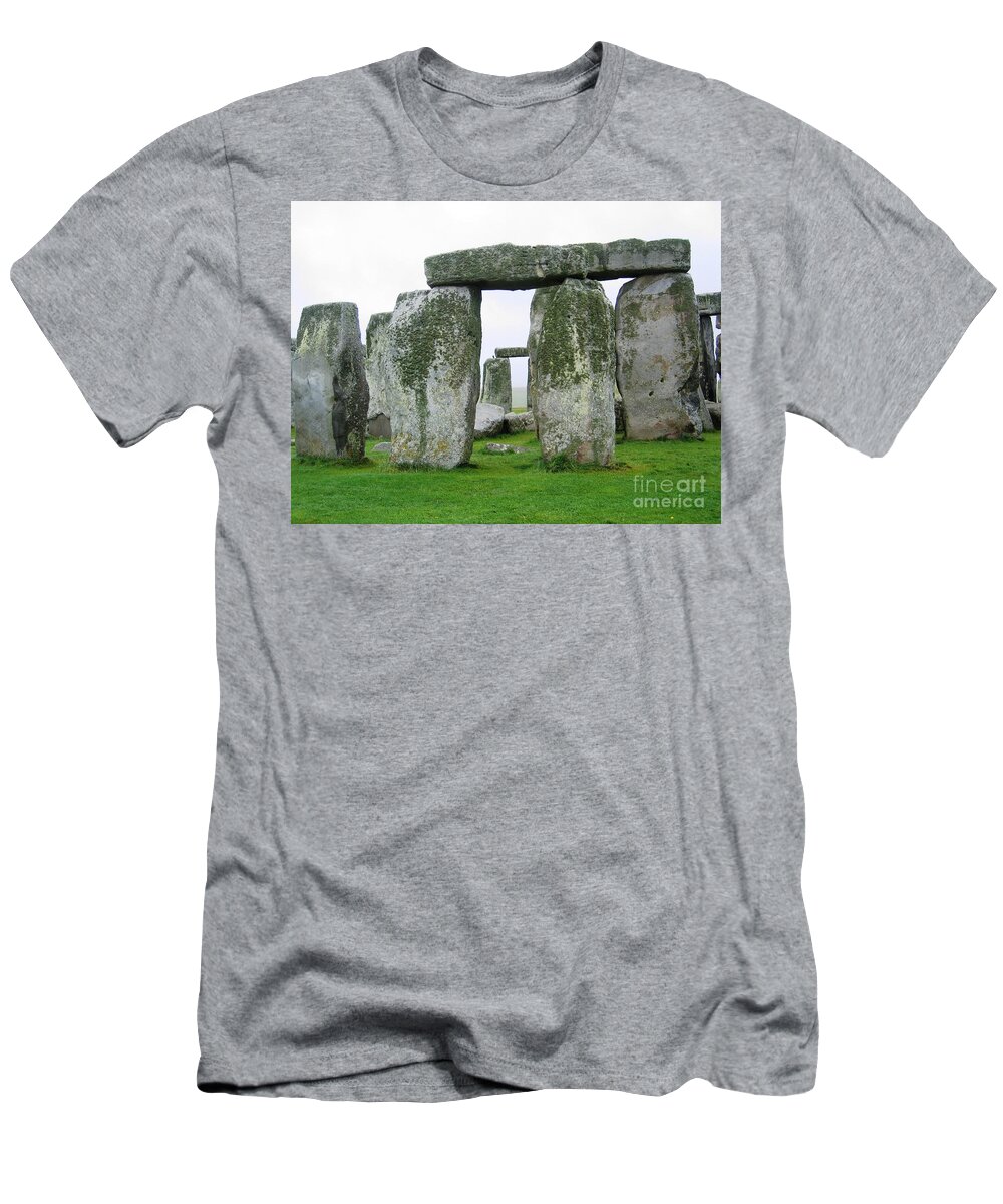 Stonehenge T-Shirt featuring the photograph Straight Through by Denise Railey