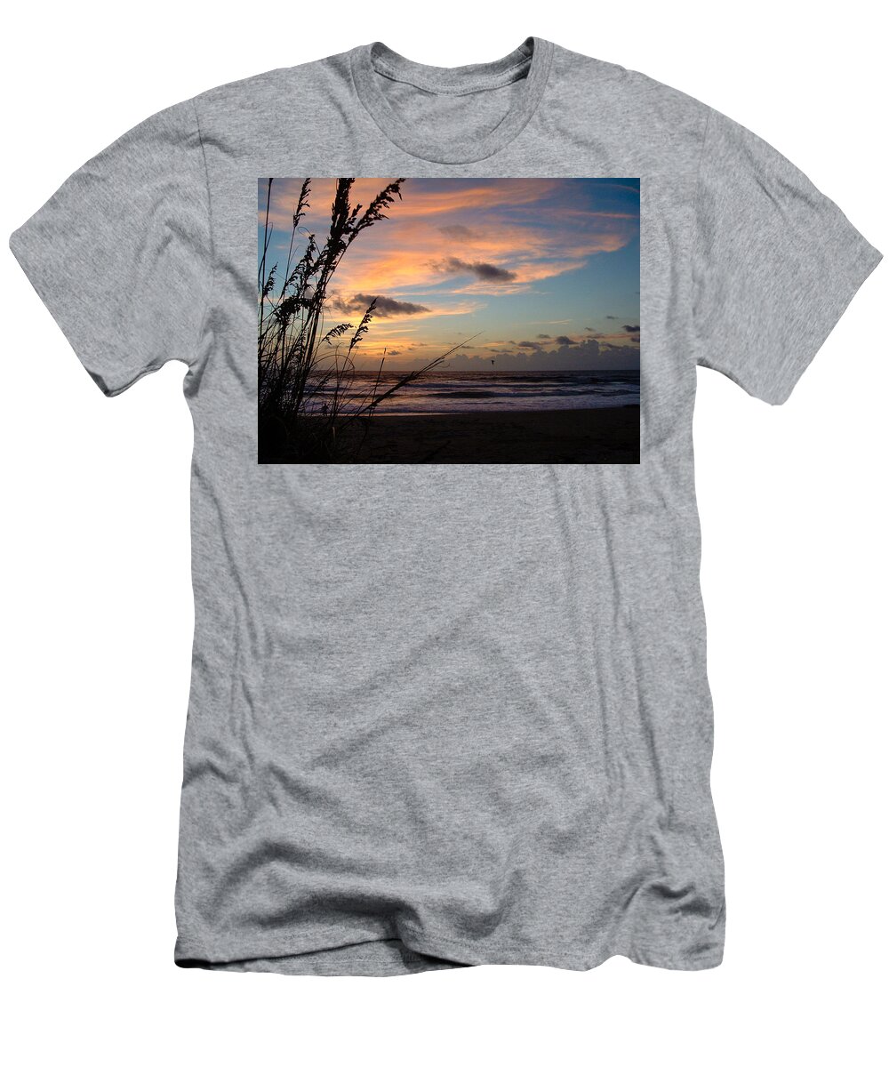 Sunrise T-Shirt featuring the photograph Sunrise over Rodanthe by Stacy Abbott
