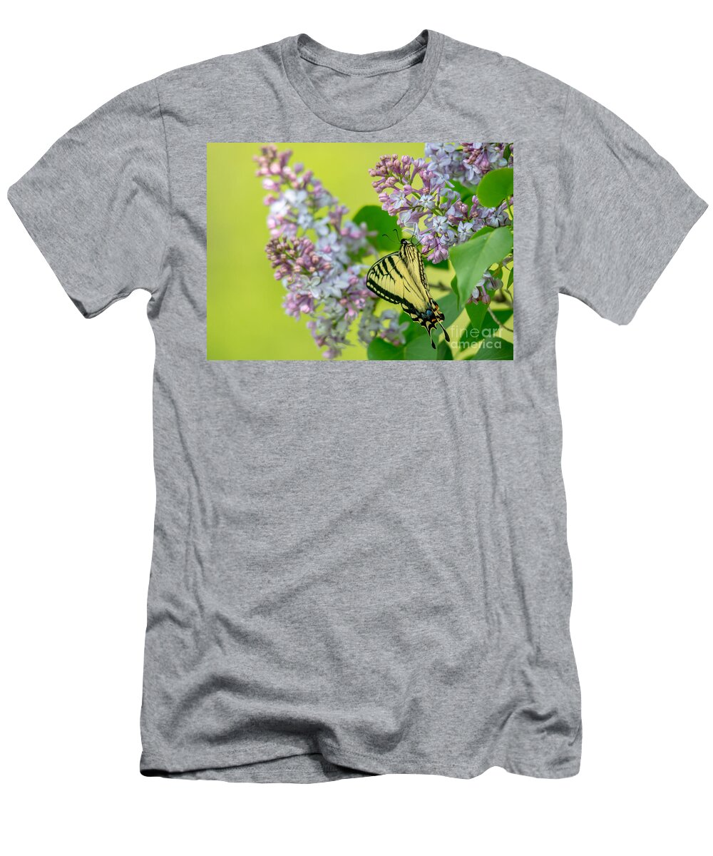 Landscape T-Shirt featuring the photograph Swallowtail Butterfly by Cheryl Baxter