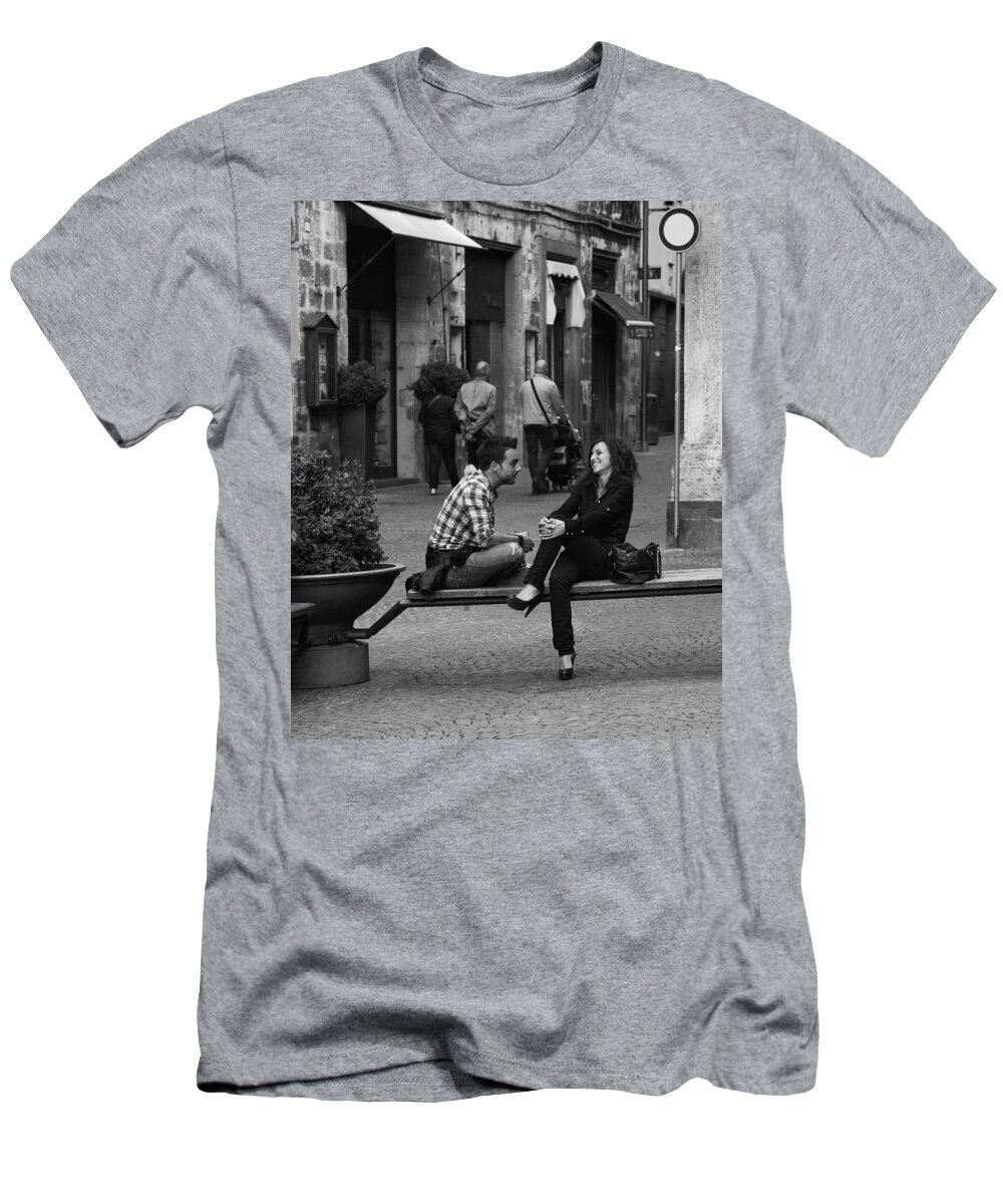 Couple T-Shirt featuring the photograph Sweet youth by Hugh Smith