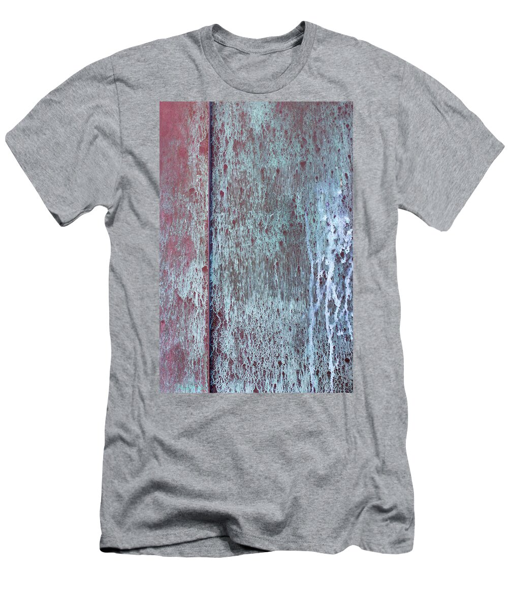Tin T-Shirt featuring the photograph Tarnished Tin by Heidi Smith