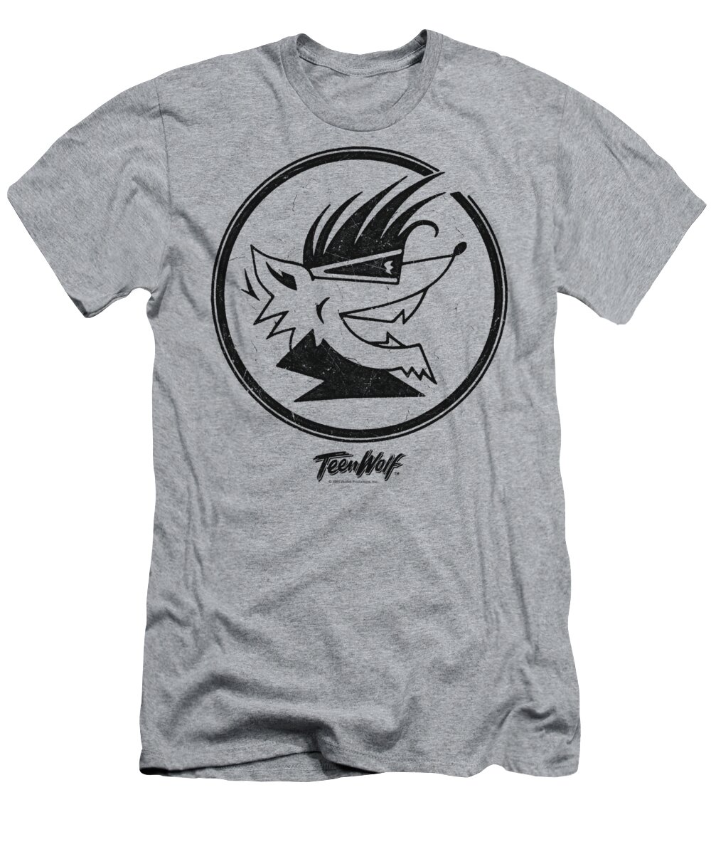  T-Shirt featuring the digital art Teen Wolf - Wolf Head by Brand A