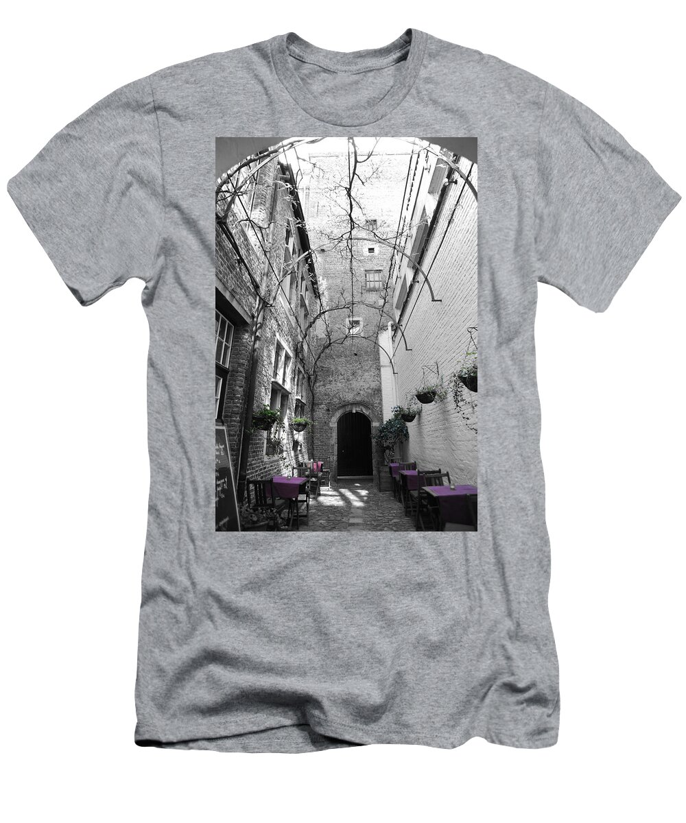 Antwerp T-Shirt featuring the photograph The Color Purple by Richard Gehlbach