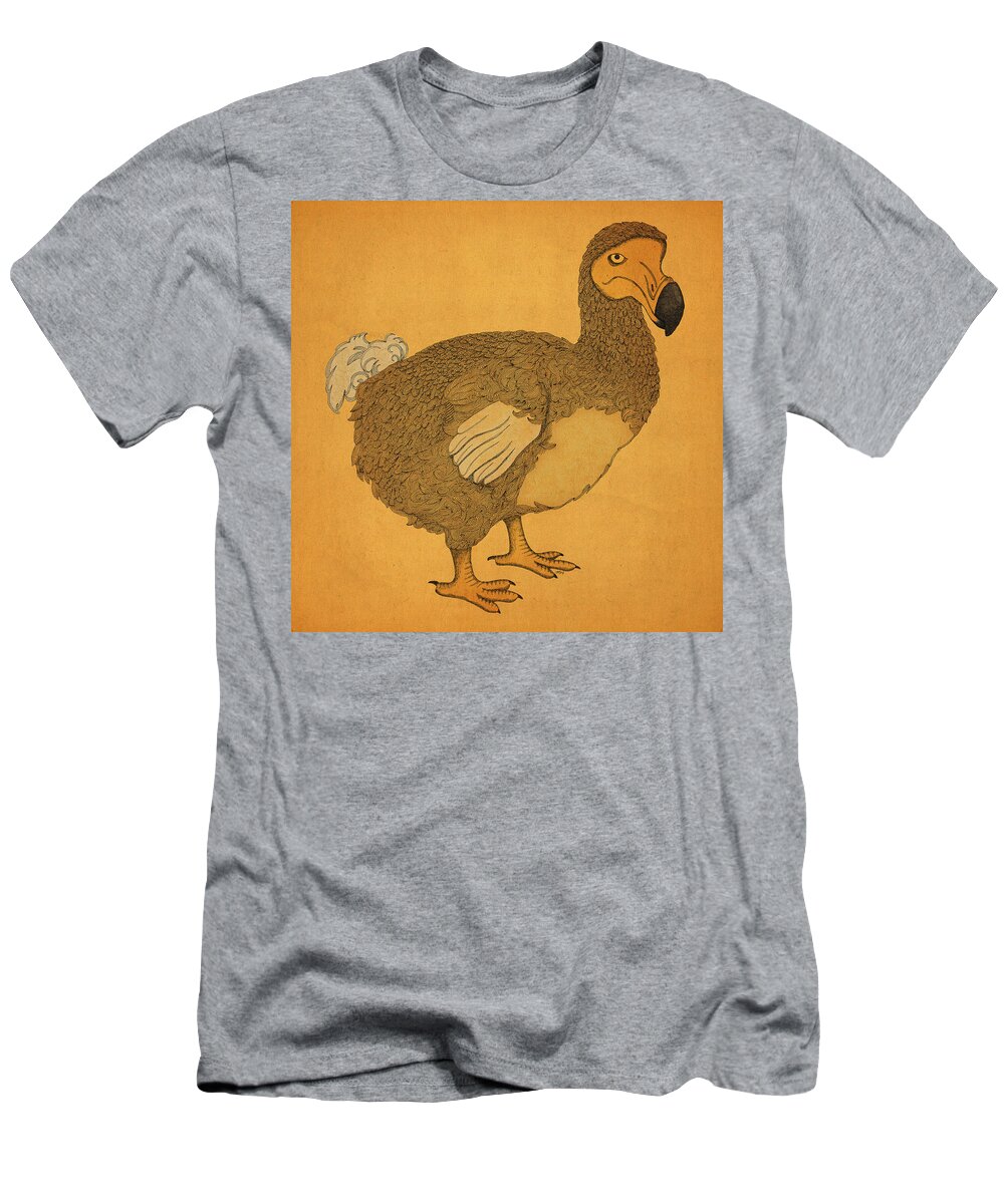 Dodo T-Shirt featuring the drawing The Dodo by Meg Shearer