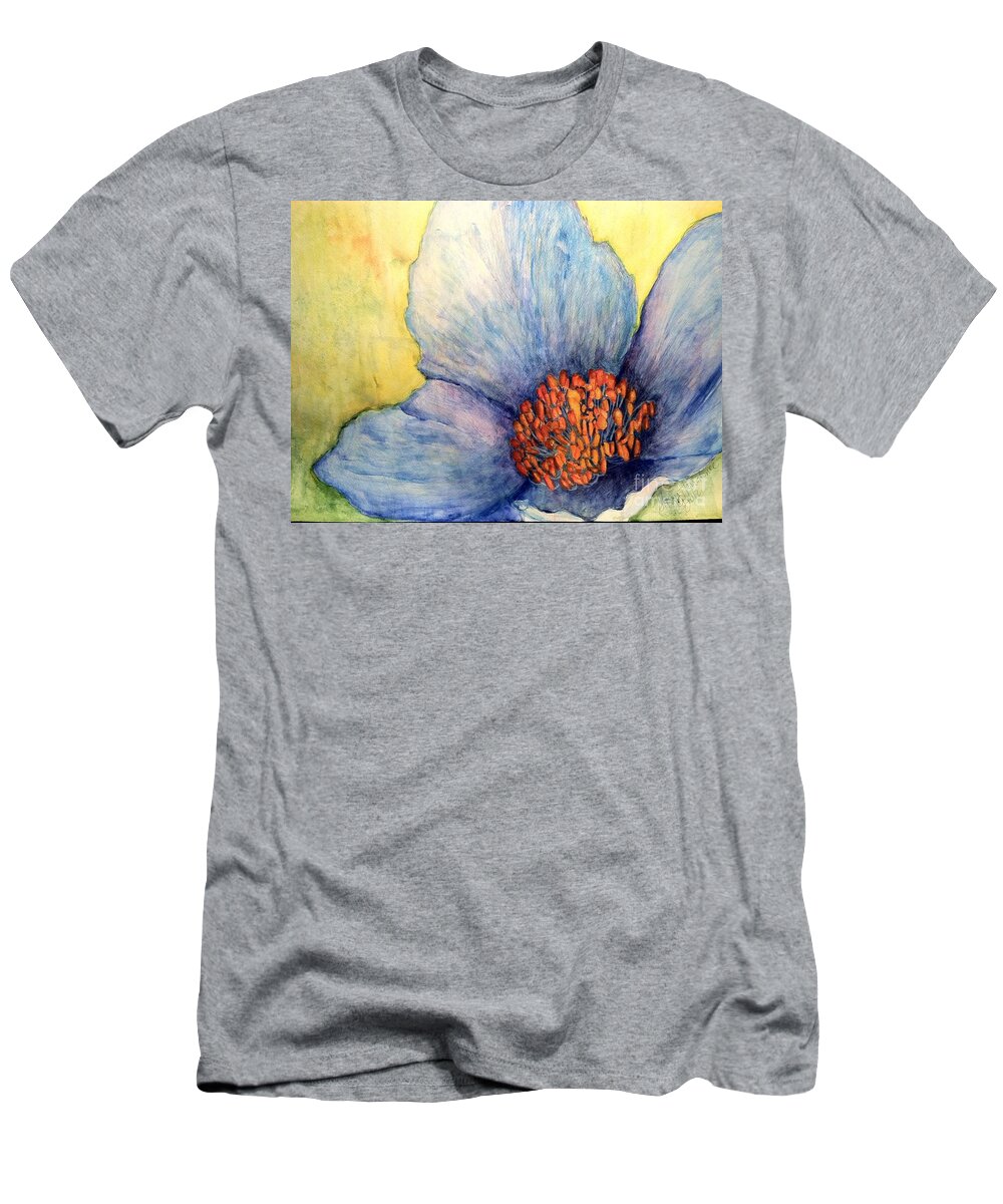 Handmade Papers T-Shirt featuring the painting The Eye Popper by Sherry Harradence