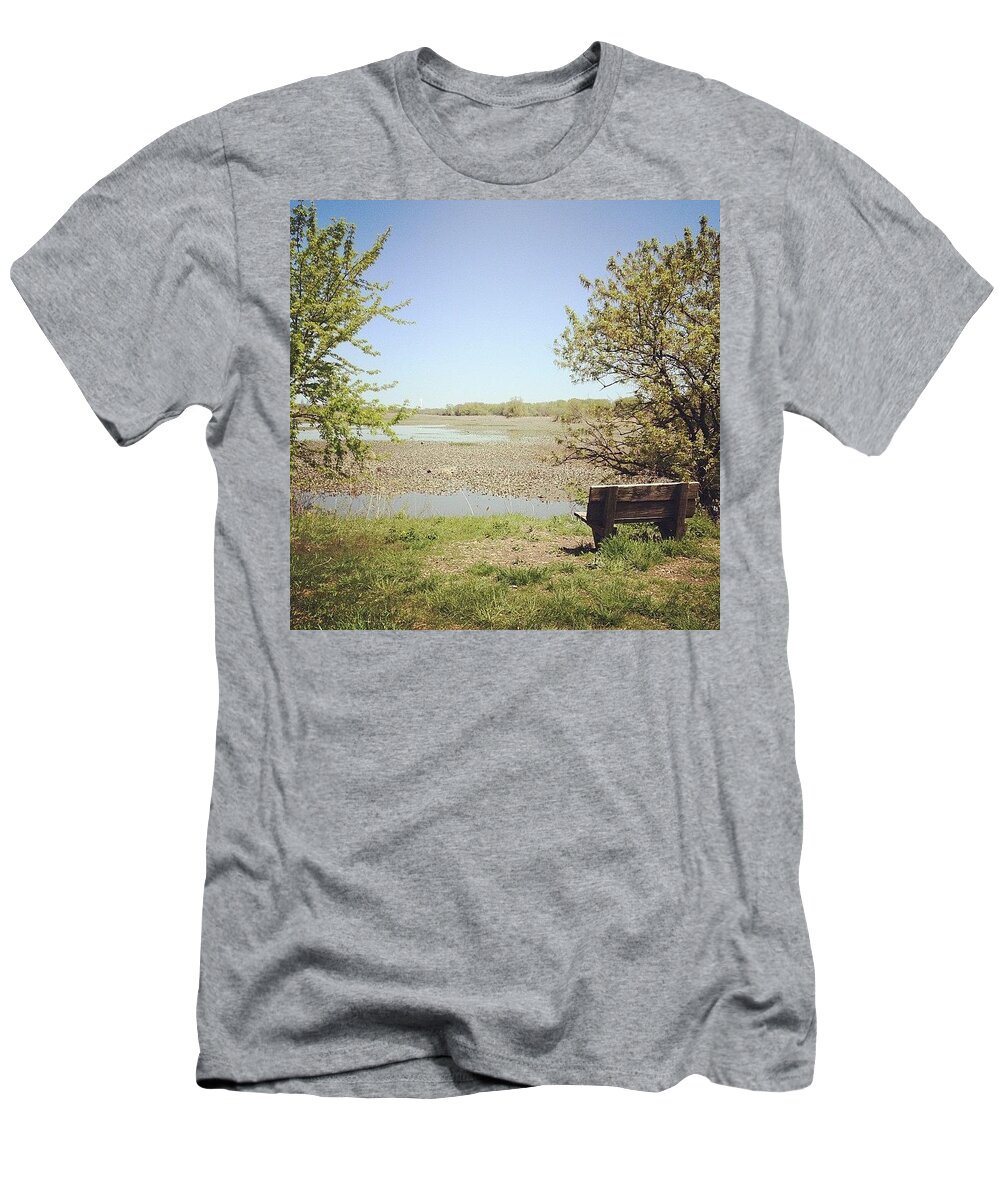 Beautiful T-Shirt featuring the photograph This Morning's View by Katie Cupcakes