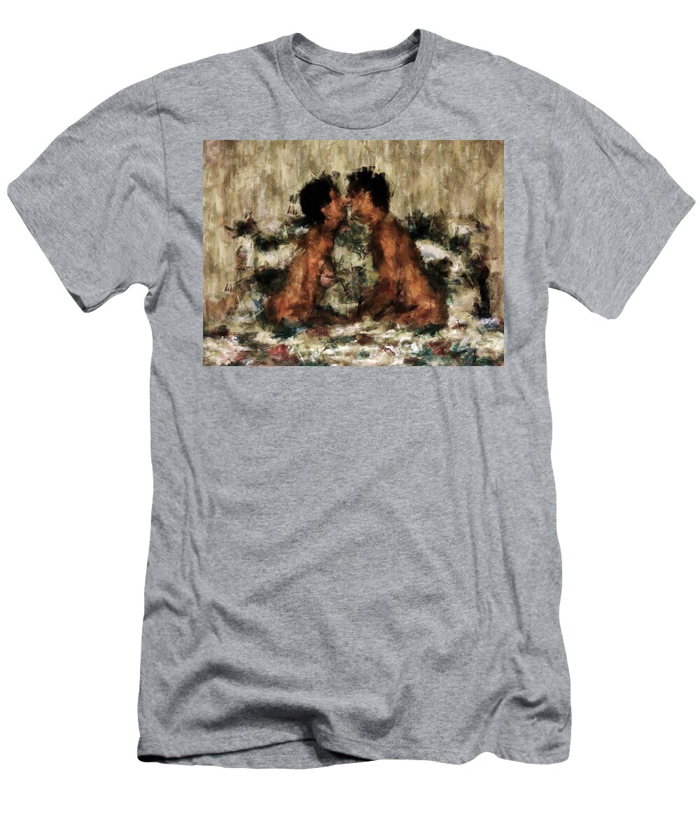 Together T-Shirt featuring the photograph Together by Kurt Van Wagner