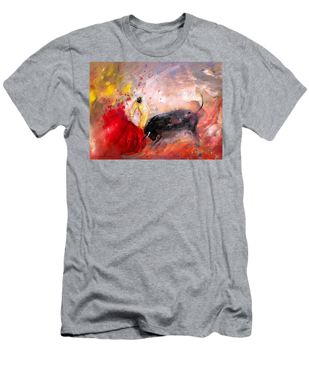 Culture T-Shirt featuring the painting Toroscape 48 by Miki De Goodaboom