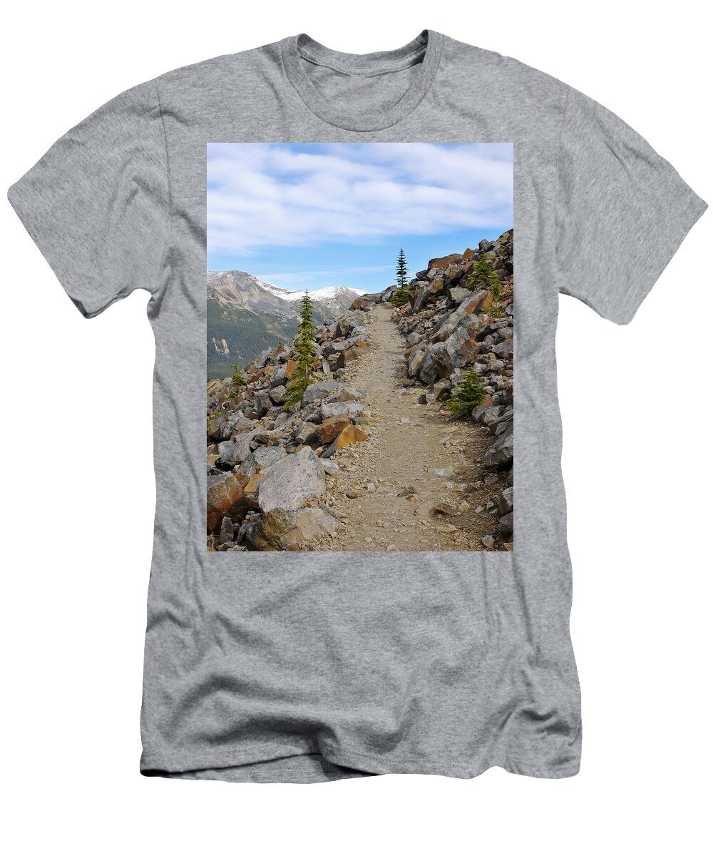 Nature T-Shirt featuring the photograph Trail to the Meadows by Rhonda McDougall