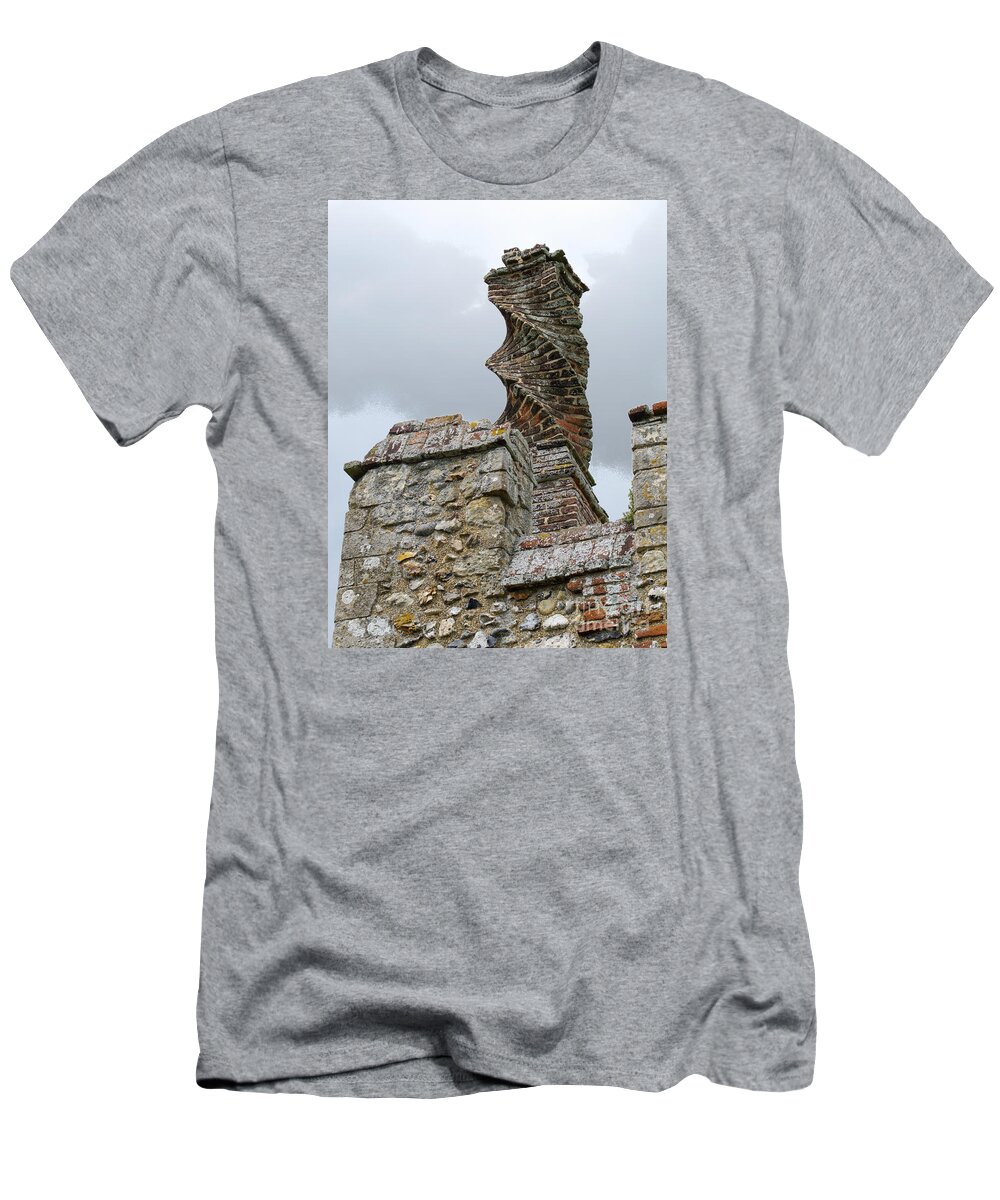 Castle T-Shirt featuring the photograph Tudor Twist by Ann Horn