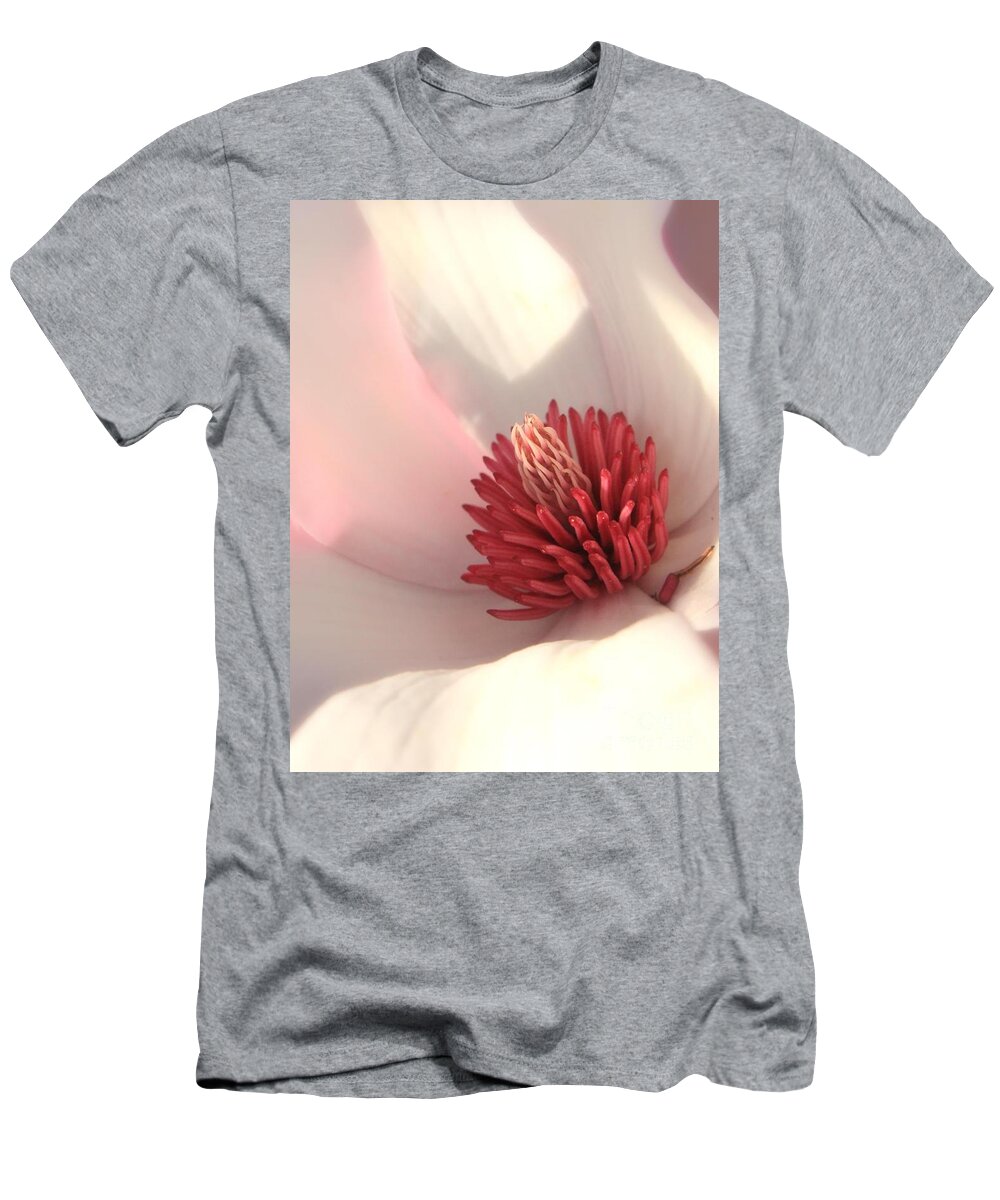 Saucer Magnolia T-Shirt featuring the photograph Tulip Tree Blossom by Carol Groenen