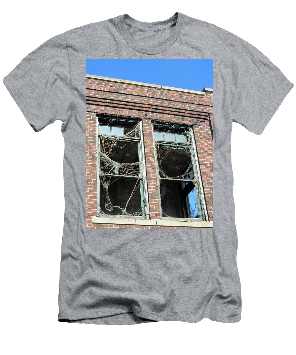 Urban T-Shirt featuring the photograph Urban Decay Solvay 7 by Anita Burgermeister