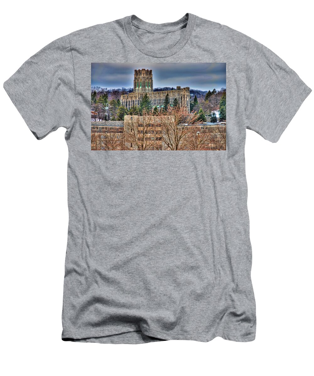 West Point T-Shirt featuring the photograph USMA Cadet Chapel by Dan McManus