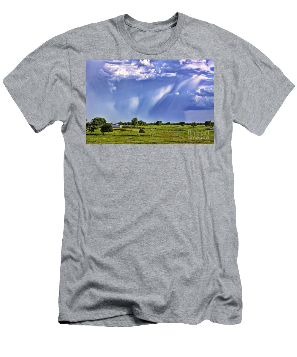 Veils Of Heaven T-Shirt featuring the photograph Veils of Heaven by Gary Holmes