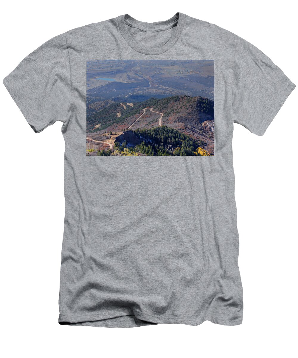 View From Lands End T-Shirt featuring the photograph View from Lands End by Ernest Echols
