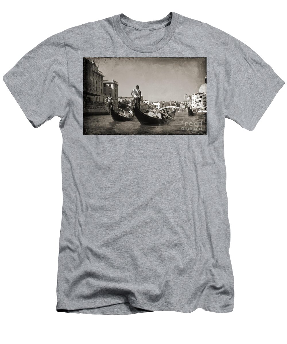 Vintage Italy T-Shirt featuring the photograph Vintage Italy by John Malone 