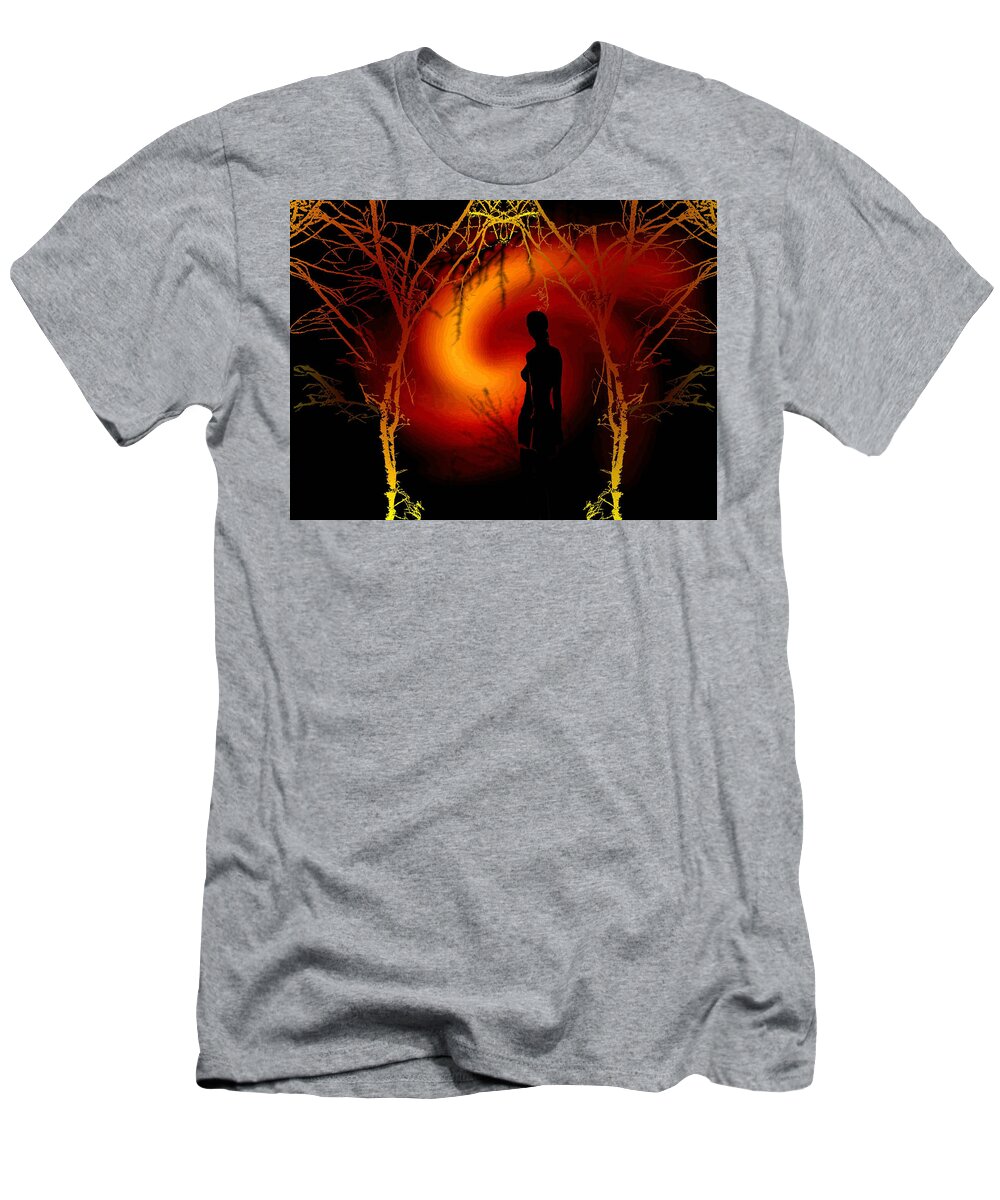 Autumn T-Shirt featuring the photograph Visione Di Domani by Micki Findlay
