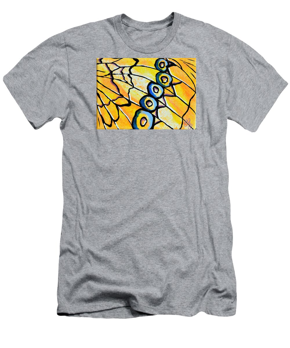 Butterfly T-Shirt featuring the painting Wing by Meganne Peck