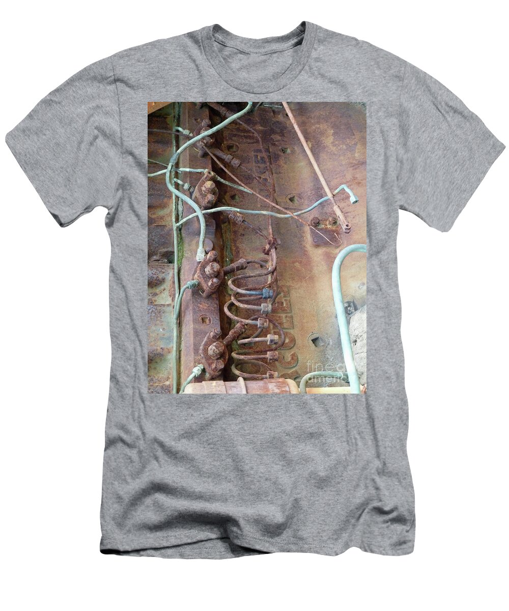 Newel Hunter T-Shirt featuring the photograph Wired by Newel Hunter