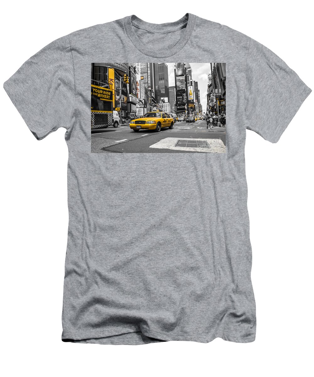 Nyc T-Shirt featuring the photograph Your Ride - ck by Hannes Cmarits