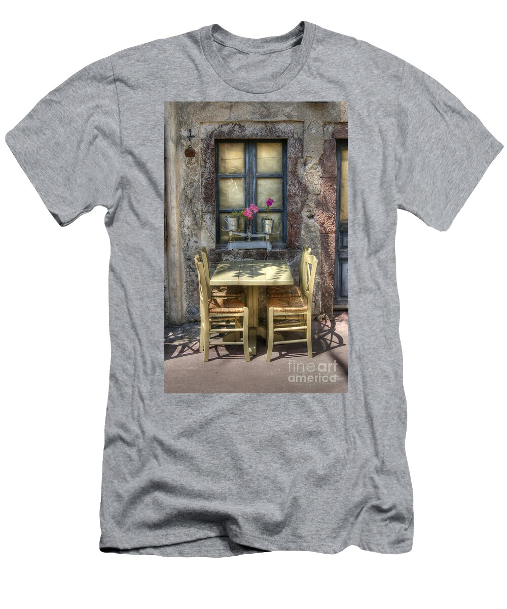 Restaurant T-Shirt featuring the photograph Your Table Awaits by David Birchall