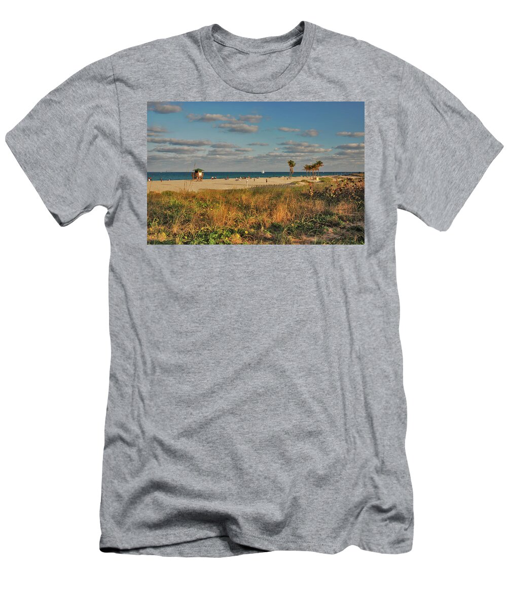 Beach T-Shirt featuring the photograph 22- Beach by Joseph Keane
