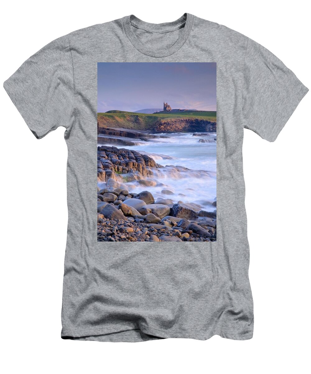 Day T-Shirt featuring the photograph Classiebawn Castle, Mullaghmore, Co #4 by Gareth McCormack